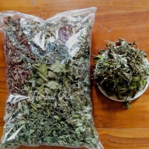 Daun kumis kucing kering berat 1 Kg